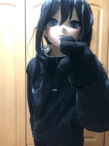 Создать мем: кигуруми, персонажи аниме, kigurumi mask мукаго