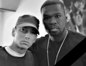 Создать мем: клип эминем и 50 центов, 50 cent, 50 cent eminem