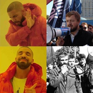 Создать мем: мемы штош, мем drake, мемы мемы