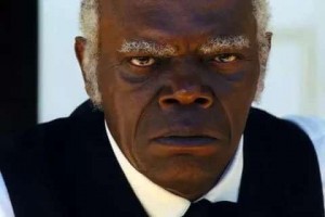 Create meme: Django unchained Samuel Jackson, what this nigga allows himself, Samuel Jackson Django