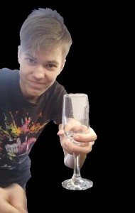 Create meme: cocktail Alko, glass, people