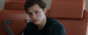 Create meme: a frame from the video, Tom Holland, Tom Holland spider-man far from home crying