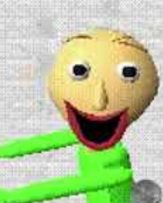 Create meme: baldi's face, baldi basics, baldi s