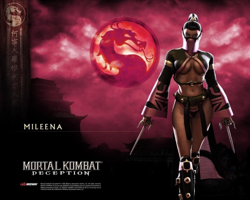 Создать мем: mileena mortal kombat, mortal kombat deception mileena, мортал комбат женские персонажи