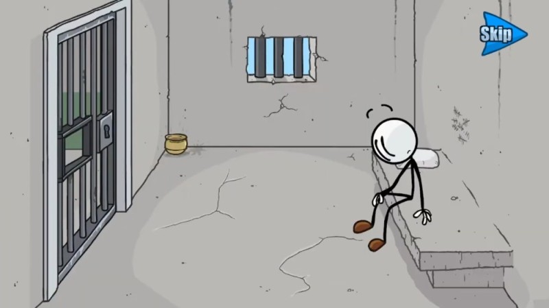 Create meme: Henry Stickman Prison Break, Henry Stickman prison, escaping the prison henry stickmin collection