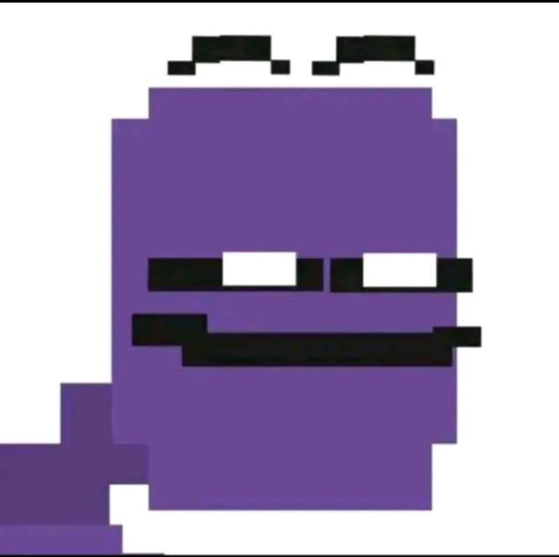 Create meme: William Afton, michael afton, pixel purple chelik