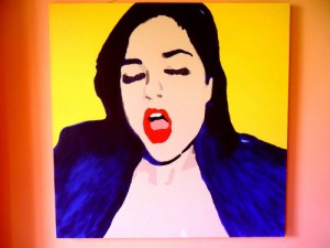 Create meme: pop art, Sashulya of casula