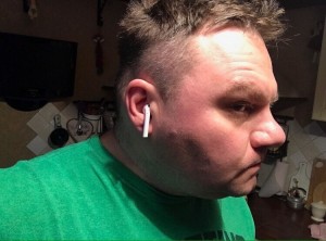 Create meme: airpods tunnels, airpods photo in my ears, Alexander Plyuschev Argentum