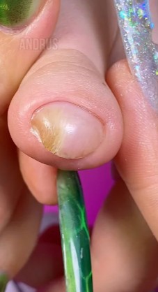 Create meme: the nail Polish, manicure , nail