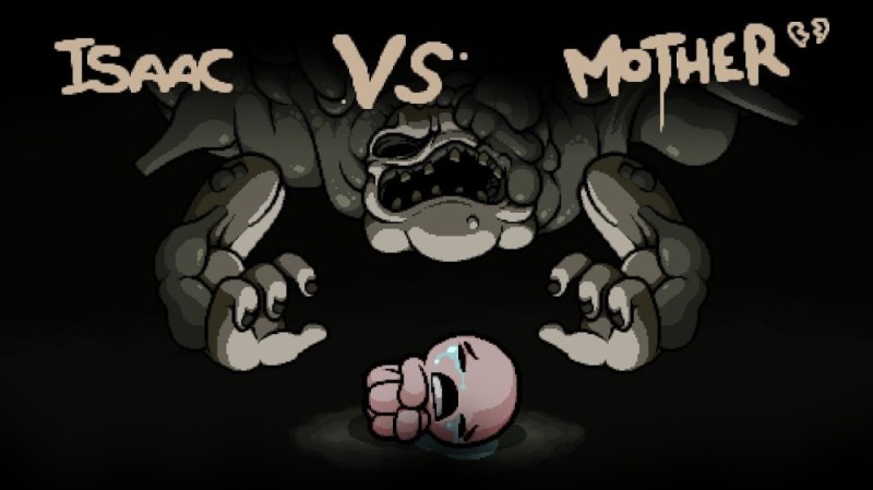 Create meme: the binding of isaac, the binding of isaac: rebirth, Mother Isaac is the boss