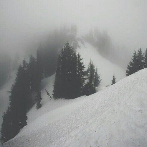 Create meme: snow , blurred image, ski resort