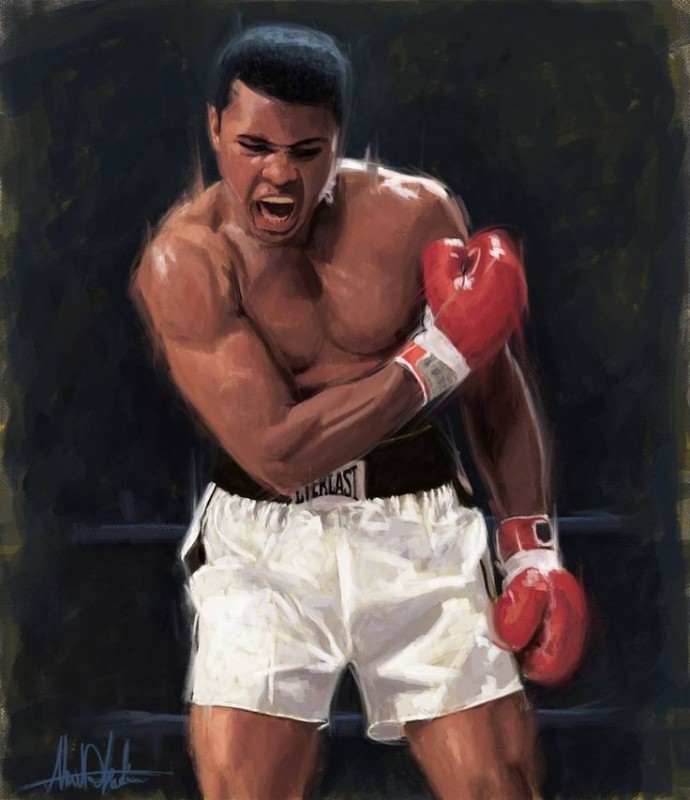 Create meme: Muhammad Ali , Mohammed Ali , Muhammad Ali boxer