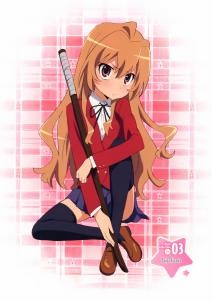 Create meme: toradora taiga, anime toradora, Toradora!