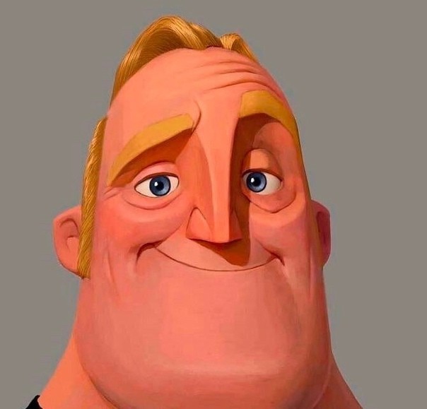 Create meme: meme father from the superfamily average, mr incredible becoming uncanny, uncanny mr incredible
