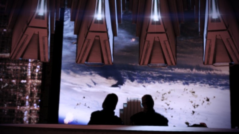 Create meme: Coruscant Jedi Temple Star Wars, Star Wars Hangar, mass effect screenshots