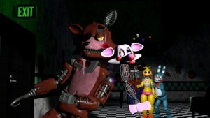 Create meme: foxy and mangle, foxy the mangle, five nights at freddy's 2