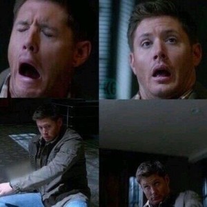 Create meme: meme when, jensen ackles, Dean Winchester