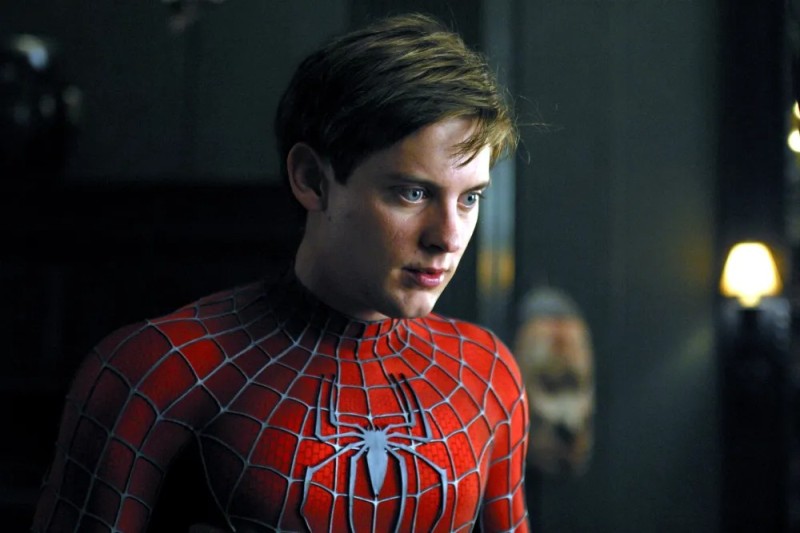 Create meme: Peter Parker Spider-Man Tobey Maguire, Spider-man toby, Toby Maguire 