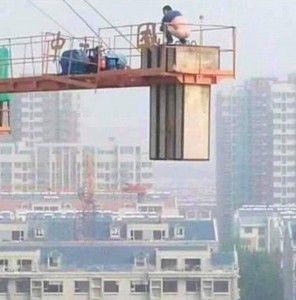 Create meme: weekdays crane, demotivator crane, construction