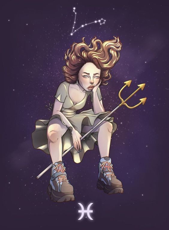 Create meme: zodiac signs illustrations, girl , the signs of the zodiac 