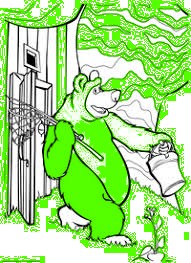 Create meme: coloring book bear, bear coloring book for kids, masha and the bear coloring book
