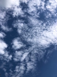 Create meme: blue sky clouds
