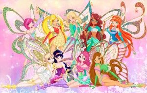 Создать мем: if winx was an anime, куклы winx, winx daphne