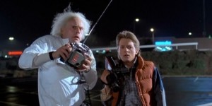 Create meme: in the future, McFly, back to the future