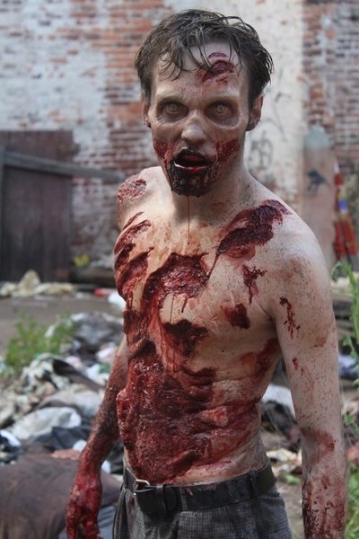 Create meme: zombie, the walking dead TV series , walking zombies