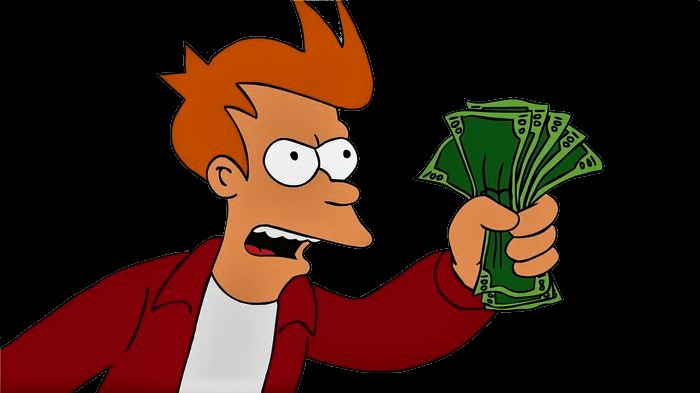 Create Meme Futurama Fry Money Take My Money Shut Up And Take My Money Picture Pictures Meme Arsenal Com