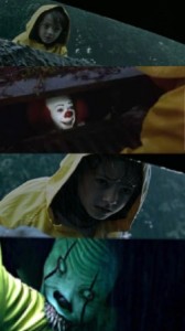 Create meme: Pennywise clown, it 2017 clown Pennywise, Pennywise 2017 the death of Georgie