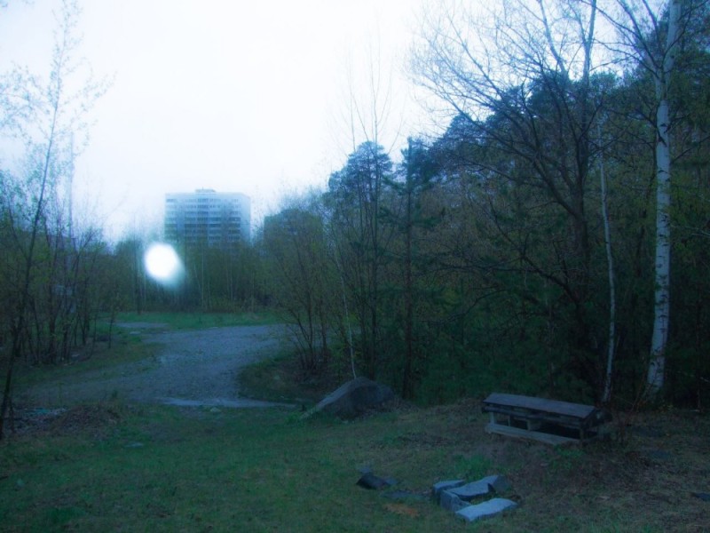 Create meme: view from the window to the cemetery, Mikhailovskaya road pargolovo, Park 