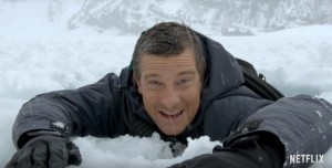 Create meme: bear Grylls bear and his team, bear grylls everest, bear Grylls meme