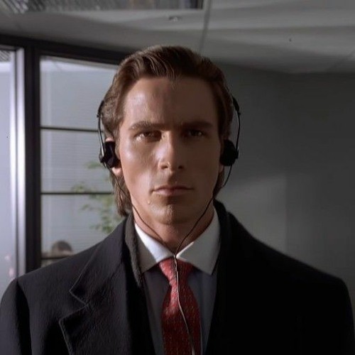 Create meme: Christian bale , Patrick Bateman, Patrick Bateman