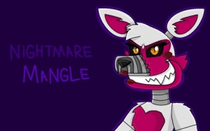 Create meme: the mangle, fantaim foxy, foxy
