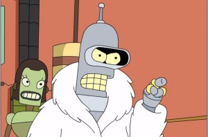 Create meme: Bender futurama, Bender, with blackjack and boats, futurama