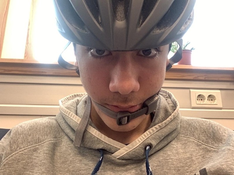 Create meme: people , Asian , bicycle helmet