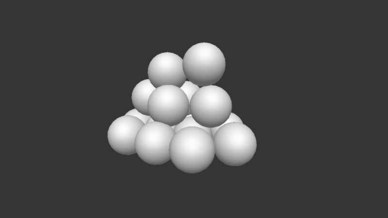 Create meme: molecule , ball, crystal structure