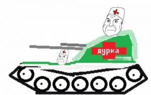 Create meme: cartoons about tanks, tank, tanks