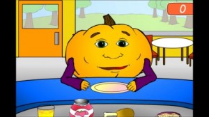 Create meme: Pumpkin Give me food
