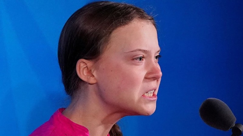 Создать мем: грета тунберг диагноз, greta thunberg, гретта тунберг