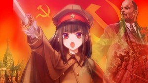 Create meme: USSR anime