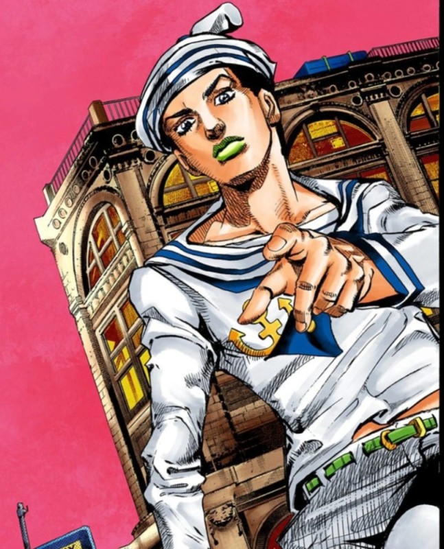 Create meme: jojolion, josuke manga, jojolion joske