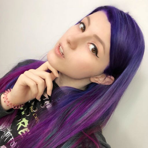 Create Meme Punky Colour Plum Hair Bright Colors For Hair