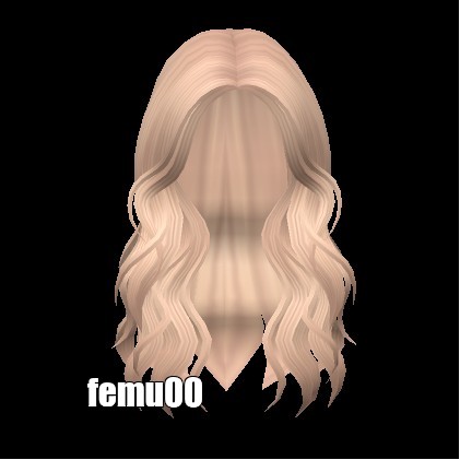 Create comics meme hair roblox for girls, blonde hair in roblox