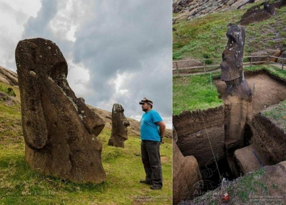 Статуи под землей