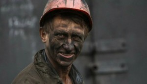 Создать мем: грустный шахтер, день шахтёра, работяга