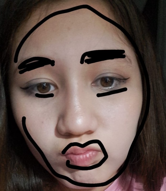 Create meme: everyday makeup, asian makeup, to repeat the makeup