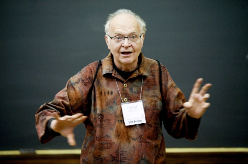 Create meme: Knut Donald Erwin, donald knuth, Steven Levy