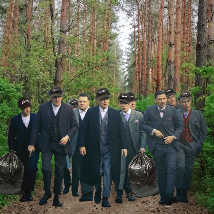 Create meme: The peaky blinders gang, peaky blinders-Thomas Shelby, The sharp visors meme